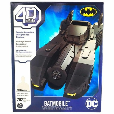 Kit de construcción Batmobile, modelo coleccionable sin pegamento