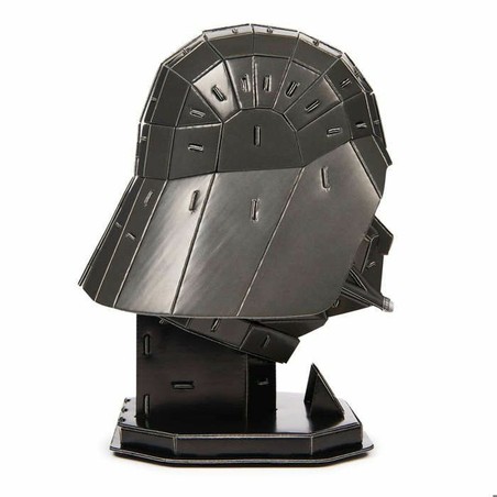 Proceso de montaje casco Darth Vader, kit de construcción para fans