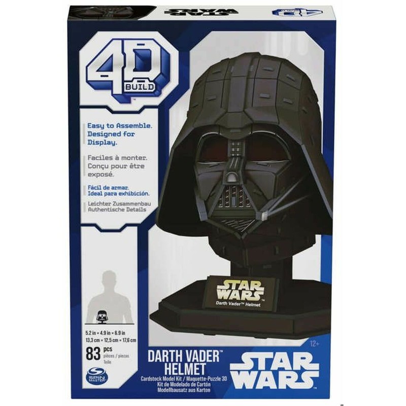 Kit construcción Star Wars, incluye pegamento y soporte para exhibición