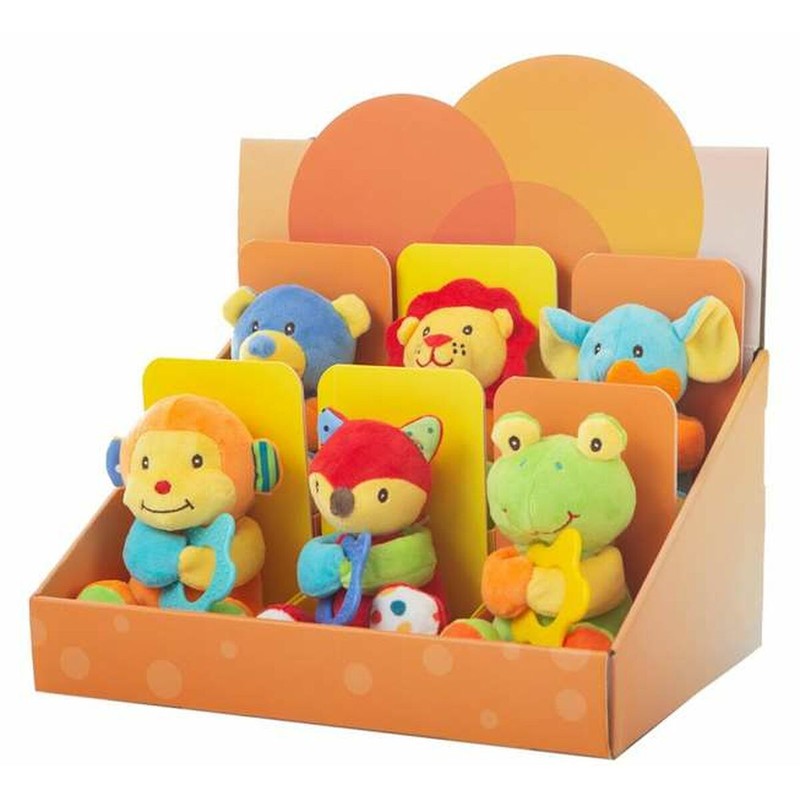 Bloques construcción infantiles: Peluche mordedor suave para bebés