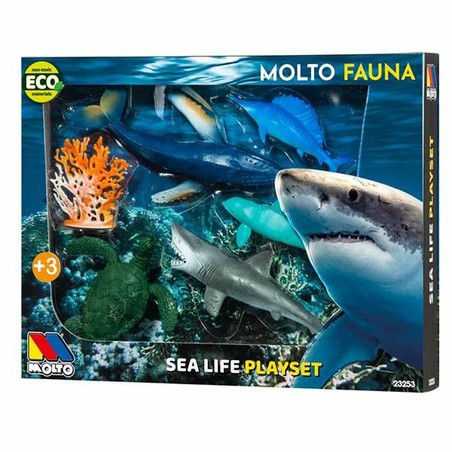 Figuras Animales Marinos Moltó - Set Didáctico Infantil - Compra online en MegaJuguetes