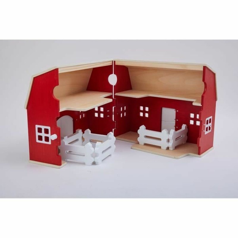 Set Schleich compatible con otros juguetes de granja, fomentando la imaginación