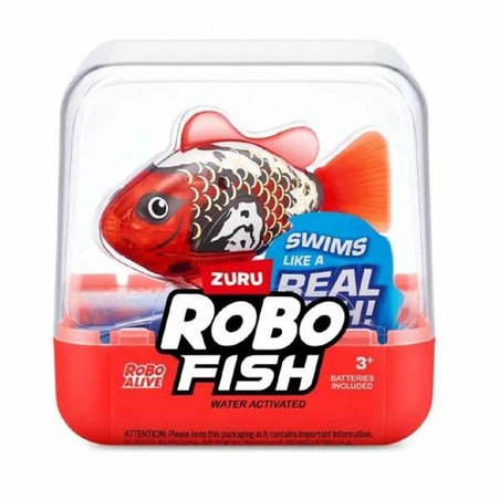 pez robot interactivo zuru robofish nadando en agua