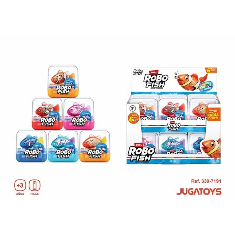 juguete agua niños robofish en varios colores surtidos