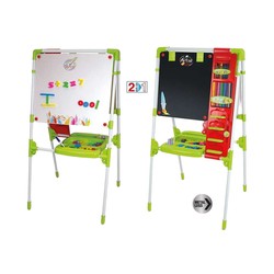 Pizarra infantil 2 en 1 Chicos plegable 2