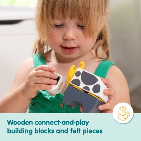 Set construcción educativo Melissa & Doug 56 piezas