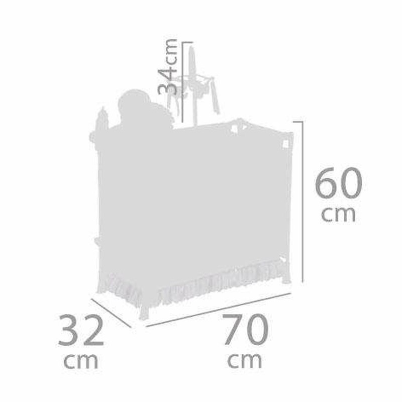 Set construcción educativo: Cambiador de muñecas Decuevas 42 cm