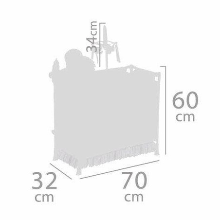 Set construcción educativo: Cambiador de muñecas Decuevas 42 cm