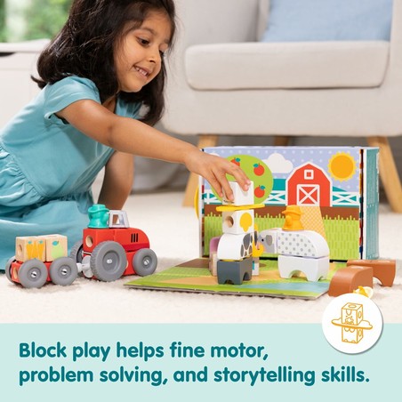 Bloques apilables bebé Melissa & Doug con animales