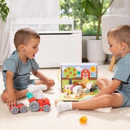 Piezas multicolor para estimular el reconocimiento de colores en niños