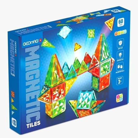 Juguetes construcción niños Geomag, set educativo magnético