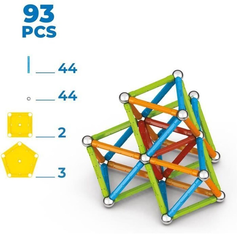 Set construcción educativo Geomag para niños de 3 años