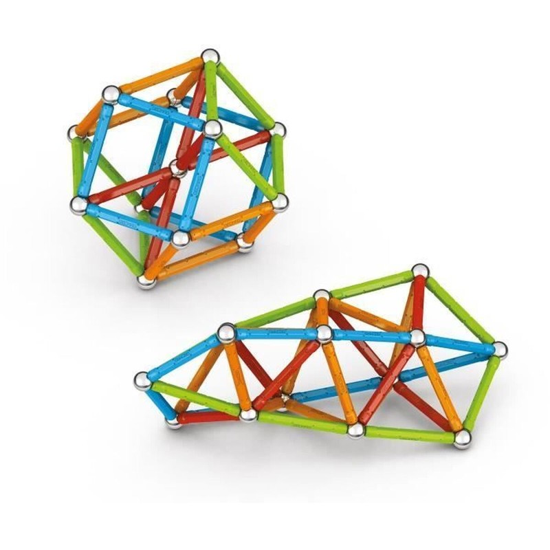 Juego magnético Geomag, estimula la lógica espacial infantil