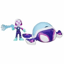 Figura acción Ghost-Spider con vehículo acuático Hasbro