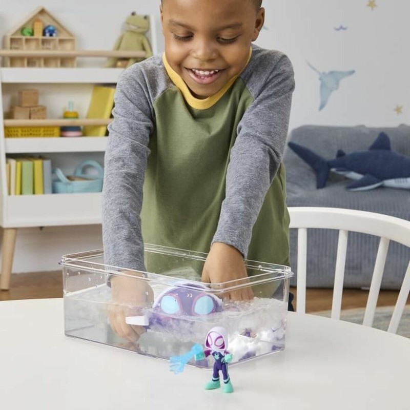Muñeca articulada Ghost-Spider para juego imaginativo
