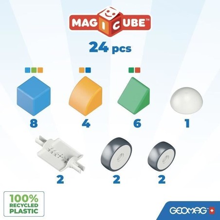 Juguetes Construcción Niños Geomag - Kit Educativo Multicolor