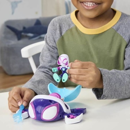 Vehículo telarañas acuáticas de Ghost-Spider, juguete infantil