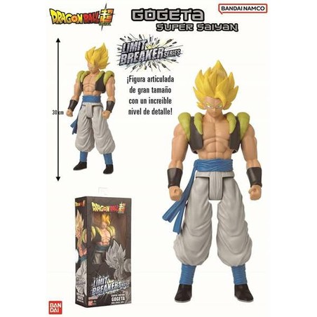 Figuras Acción Niños Bandai Super Saiyan Gogeta Articulada 30cm