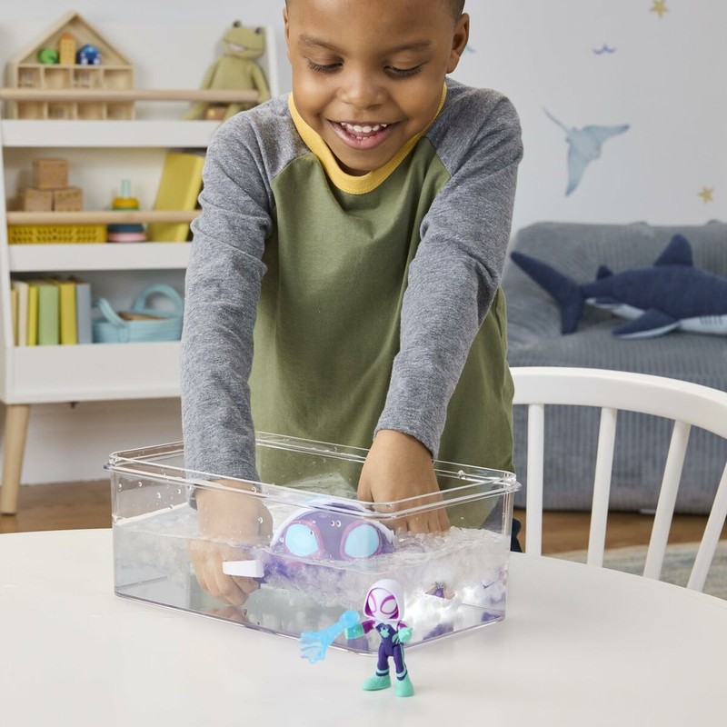 Juguete educativo Ghost-Spider, fomenta creatividad infantil