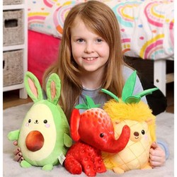 Peluches Niños Cefatoys Foodibles - Suave Felpa Multicolor - Imagen principal 2