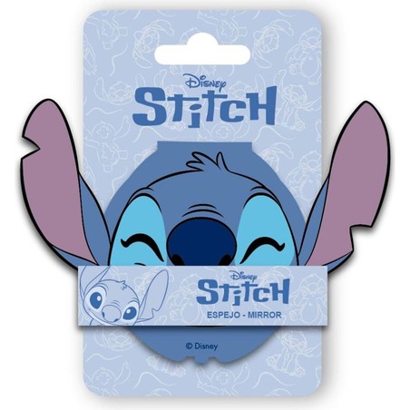 Espejo de Bolsillo Stitch Azul - ¡Tu Compañero Divertido!