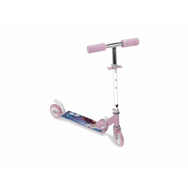 Juguetes Exterior Niños: Patinete Frozen Regulable y Resistente - Imagen principal