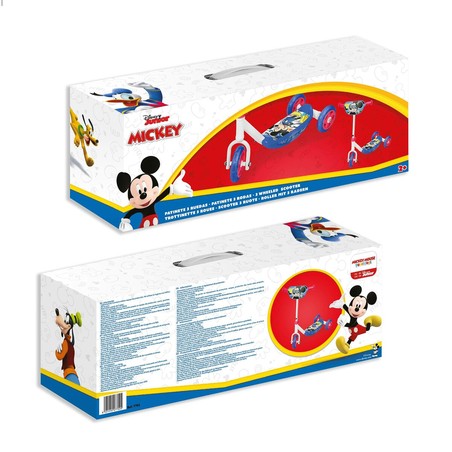Juguetes Exterior Niños: Patinete Mickey Mouse 3 Ruedas