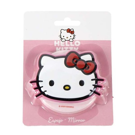 Disfraz Niños: Espejo de Bolsillo Hello Kitty Rosa