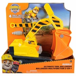 Juguetes construcción niños - Excavadora Rubble Spin Master con figura de acción