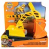 Juguetes construcción niños - Excavadora Rubble Spin Master con figura de acción
