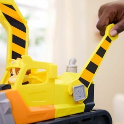 Juguetes construcción niños - Excavadora Rubble Spin Master con figura de acción 2