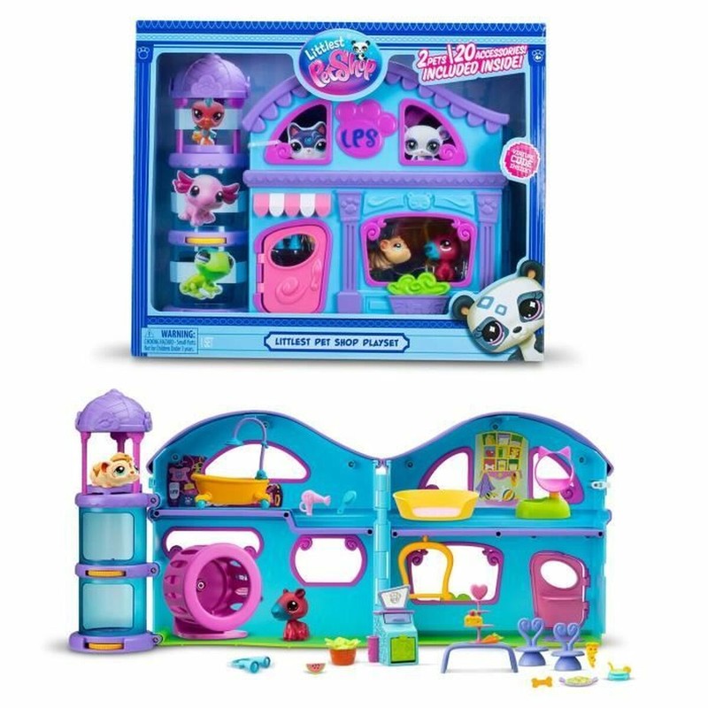Figuras Acción Niños Littlest Pet Shop – Playset The Big House Bandai 22 Piezas - Imagen principal