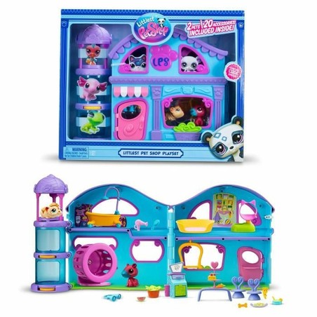 Figuras Acción Niños Littlest Pet Shop – Playset The Big House Bandai 22 Piezas - Imagen principal