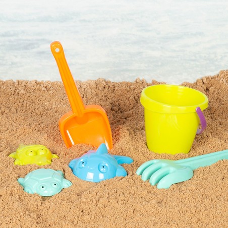 Juguetes Exterior Niños - Set de Playa Colorbaby con Accesorios y Red de Transporte