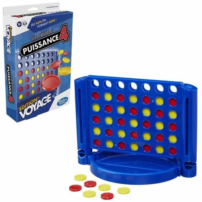 Juegos Mesa Niños Hasbro Connect 4 Travel Portátil - Compra online en MegaJuguetes