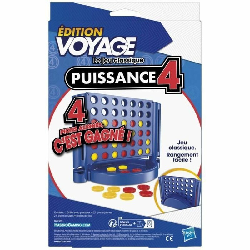 Juegos Mesa Niños Hasbro Connect 4 Travel Portátil