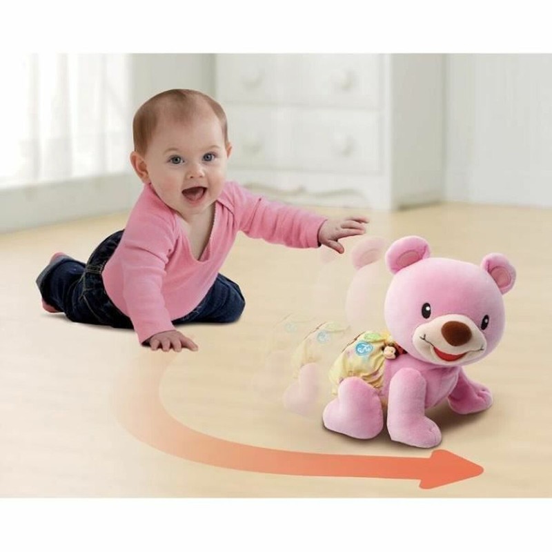 Peluches Niños Vtech Baby Bear Musical Rosa