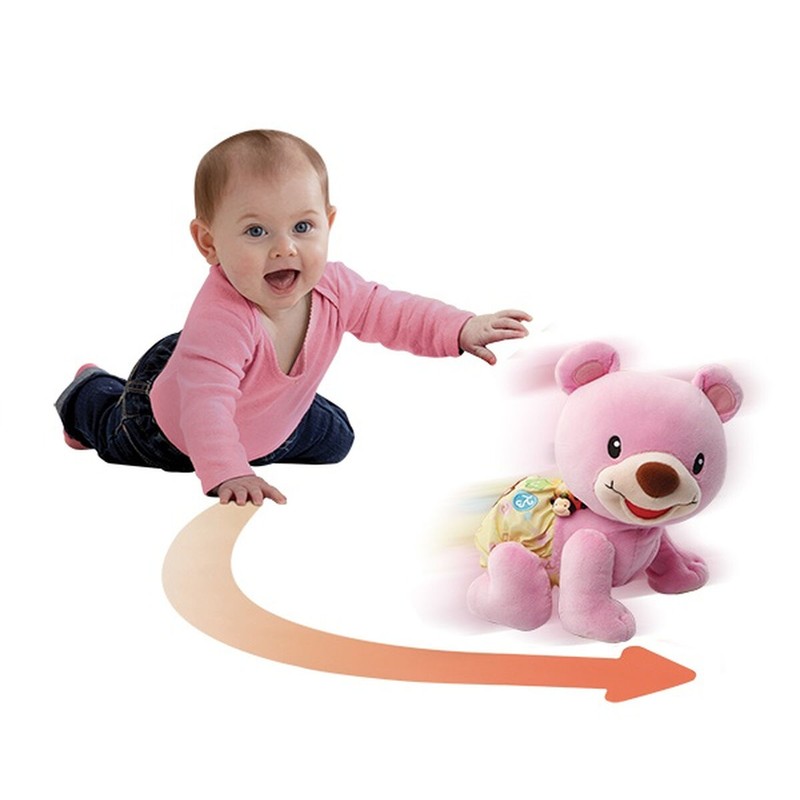 Peluches Niños Vtech Baby Bear Musical Rosa