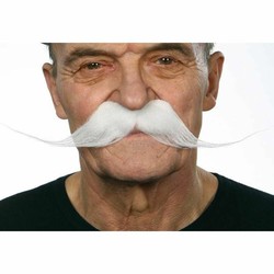 Disfraces Niños: Bigote My Other Me Blanco para Adultos - Compra online en MegaJuguetes