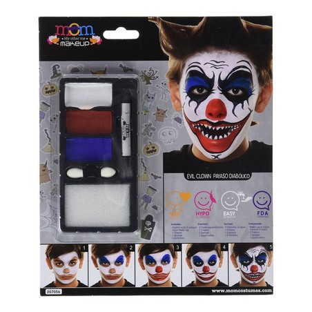 Disfraces Niños: Maquillaje Infantil Payaso Terror