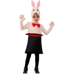 Disfraces Niños My Other Me: Conejo Mago Negro con Chistera - Compra online en MegaJuguetes