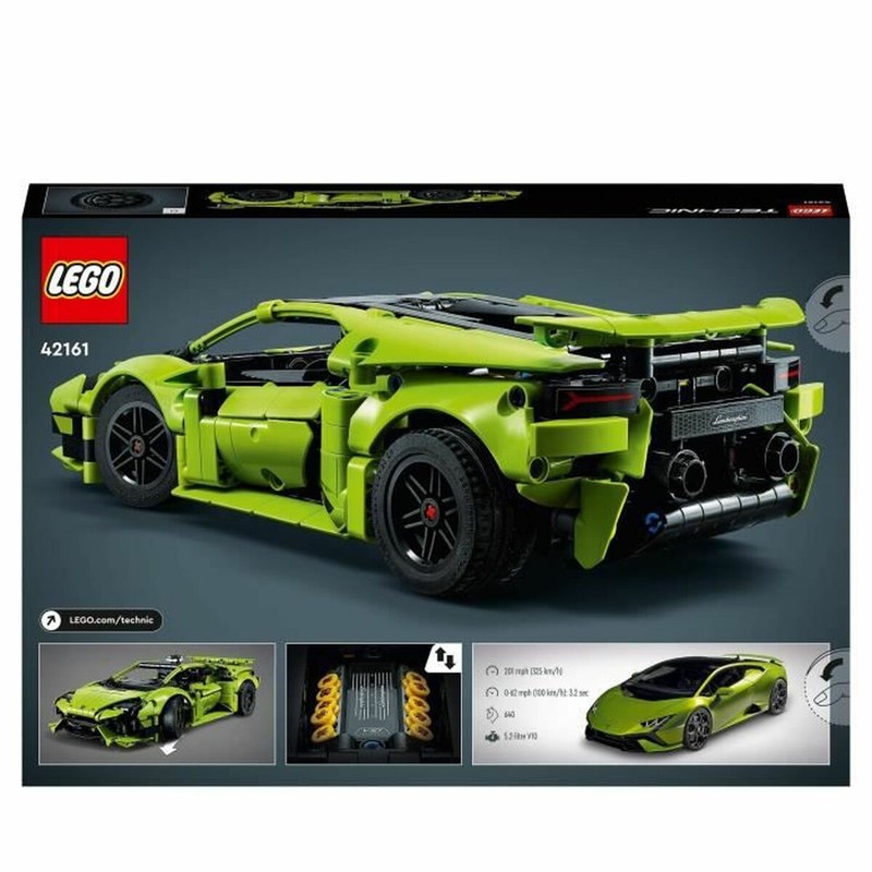 Figuras Acción Niños: Playset LEGO Technic Lamborghini Huracán Tecnica