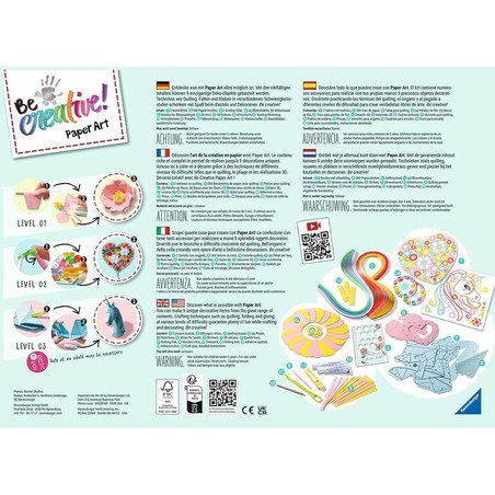 Manualidades Niños Ravensburger 18236 - Juego Creativo con Papel