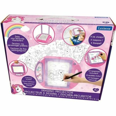 Manualidades Niños: Proyector de Dibujo Lexibook Unicorn - Compra online en MegaJuguetes