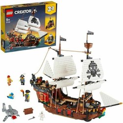Figuras Acción Niños: Playset Lego Creator Barco Pirata 3 en 1 - Compra online en MegaJuguetes