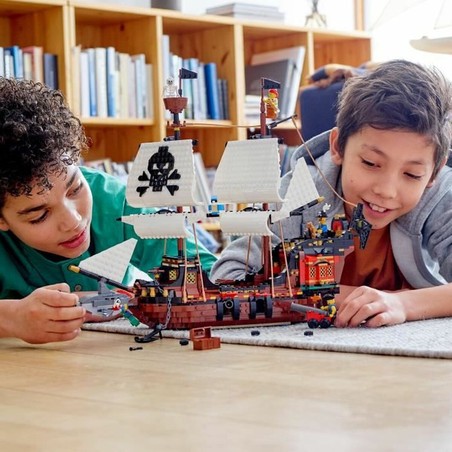 Figuras Acción Niños: Playset Lego Creator Barco Pirata 3 en 1