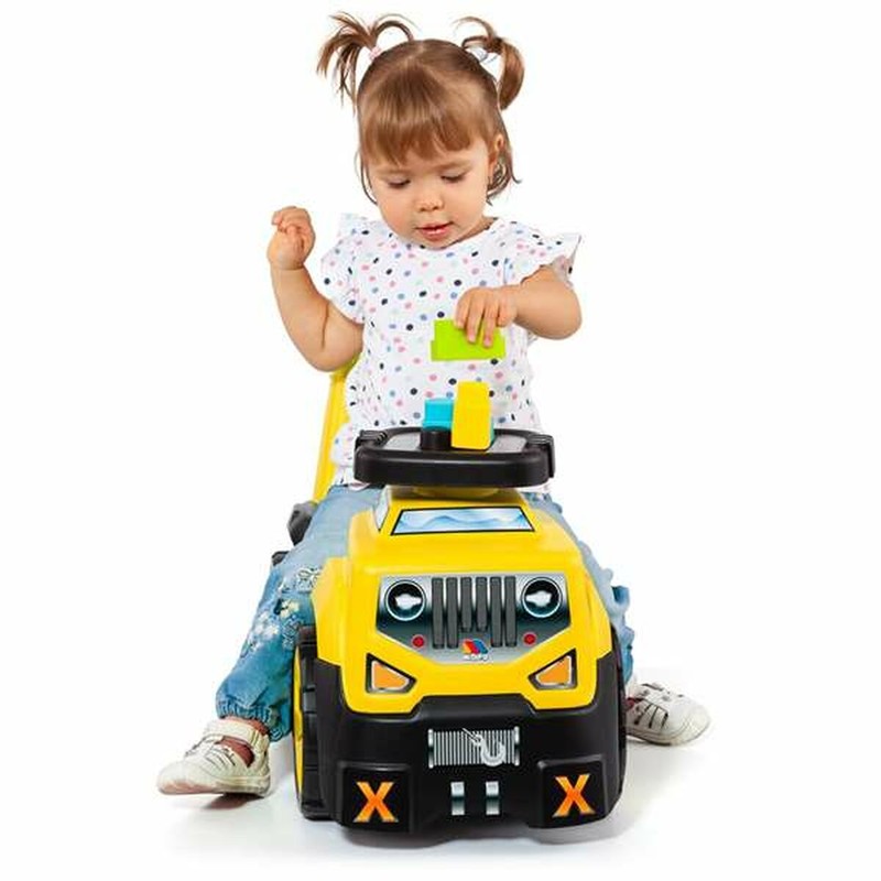 Juguetes Exterior Niños: Correpasillos Moltó 3x1 Wheels & Blocks Amarillo