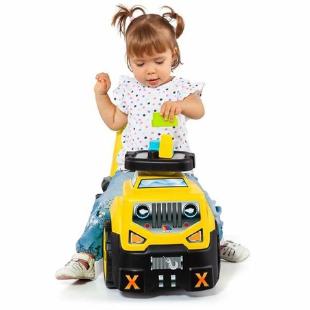 Juguetes Exterior Niños: Correpasillos Moltó 3x1 Wheels & Blocks Amarillo
