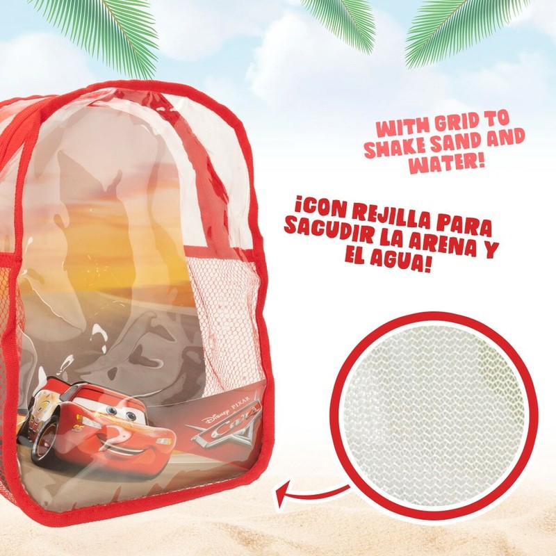 Juguetes Exterior Niños Cars - Set Playa con Mochila
