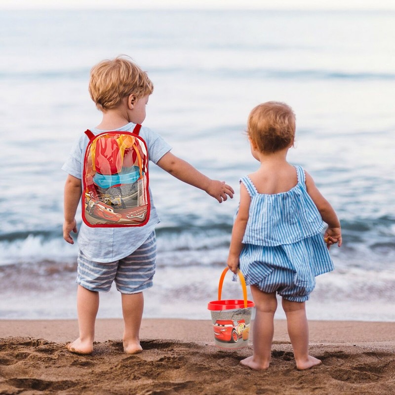 Juguetes Exterior Niños Cars - Set Playa con Mochila